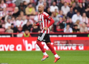 Sheffield United's Jordan Ayew (Photo by Annabel Lee-Ellis/PA Images via Getty Images)