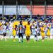 Scene after the final whistle blew. Photo Courtesy: Medeama SC x