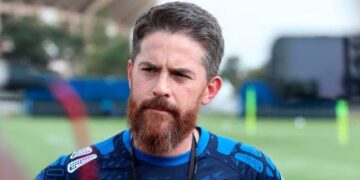 The Gambia head coach  Johnathan McKinstry Photo Courtesy: Chris Omollo
