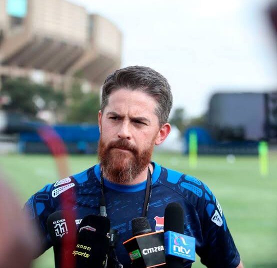 The Gambia head coach Johnathan McKinstry Photo Courtesy: Chris Omollo