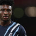 Mohammed Kudus of Tottenham Hotspur during the Carabao Cup Third Round match between Liverpool and Tottenham Hotspur at Anfield on September 15, 2026 in Liverpool, England. (Photo by Michael Regan/Getty Images)