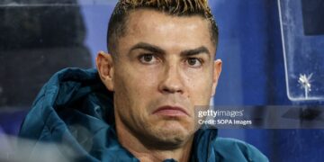 Cristiano Ronaldo (Portugal) seen during UEFA Nations League 2026 football match between Norway vs Portugal (Photo by Grzegorz Wajda/SOPA Images/LightRocket via Getty Images)