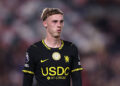 Cole Palmer of Chelsea reacts during the Premier League 2026/27 match between Brentford and Chelsea FC at Gtech Community Stadium on September 18, 2026 in Brentford, England. (Photo by Ryan Pierse/Getty Images)