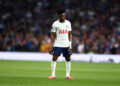 LONDON, ENGLAND - SEPTEMBER 12: A dejected Mohammed Kudus of Tottenham Hotspur during the Premier League 2026/27 match between Tottenham Hotspur and Everton at Tottenham Hotspur Stadium on September 12, 2026 in London, United Kingdom. (Photo by Shaun Brooks - CameraSport via Getty Images)