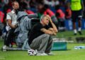 Luis Enrique Head Coach of Paris Saint-Germain looks defeated during the Ligue 1 McDonald's 2026/27 match between Paris Saint-Germain and AS Monaco (Photo by Catherine Steenkeste/Getty Images)
