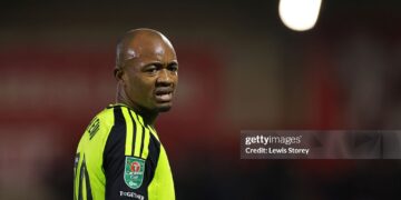 Jordan Ayew of Sheffield United (Photo by Lewis Storey/Getty Images)