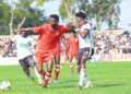 Shot from Kotoko (red) game against Swedru All Blacks Photo Courtesy: AKSC