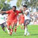 Shot from Kotoko (red) game against Swedru All Blacks Photo Courtesy: AKSC