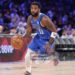 Kyrie Irving #11 of the Dallas Mavericks dribbles the ball during the game against the Houston Rockets (Photo by Logan Riely/NBAE via Getty Images)