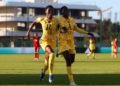 Black Maidens celebrate goal against Canada at U-17 Women's World Cup Photo Courtesy: FIFA