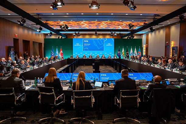 VANCOUVER, CANADA - APRIL 28: A general view during FIFA Council Meeting No. 36 at Fairmont Pacific Rim hotel on April 28, 2026 in Vancouver, Canada. (Photo by Verity Griffin - FIFA/FIFA via Getty Images)