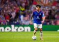 Lisandro Martinez centre-back of Manchester United and Argentina during the UEFA Champions League 2026/27 League Phase MD2 match between Atletico de Madrid and Manchester United at Estadio Metropolitano on October 13, 2026 in Madrid, Spain. (Photo by Jose Breton/Pics Action/NurPhoto via Getty Images)