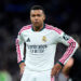MADRID, SPAIN - OCTOBER 21: Kylian Mbappe of Real Madrid looks on during the UEFA Champions League 2026/27 League Phase MD3 match between Real Madrid C.F. and RB Leipzig at Estadio Santiago Bernabeu on October 21, 2026 in Madrid, Spain. (Photo by Diego Souto/Getty Images)