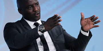 ROME, ITALY - SEPTEMBER 11:  FARE ambassador and former Ghana international footballer Anthony Baffoe attends a UEFA Conference 'Respect Diversity' on September 11, 2014 in Rome, Italy.  (Photo by Paolo Bruno/Getty Images)