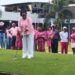 Minister for Gender, Children and Social Services Hon, Naa Momo Lartey Teeing OFF